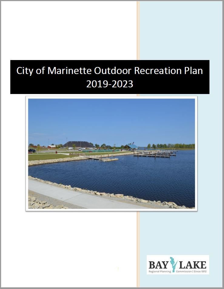 Cover - City of Marinette Outdoor Recreation Plan.JPG