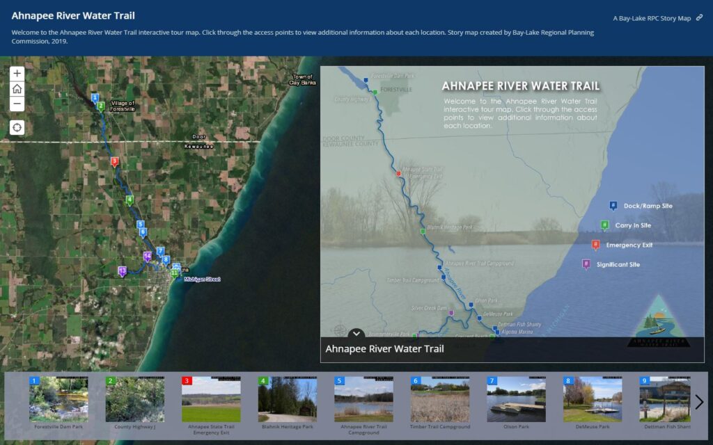 Ahnapee River Water Trail Story Map