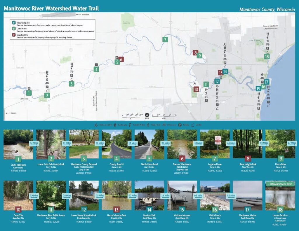 Manitowoc River Watershed Trail Brochure
