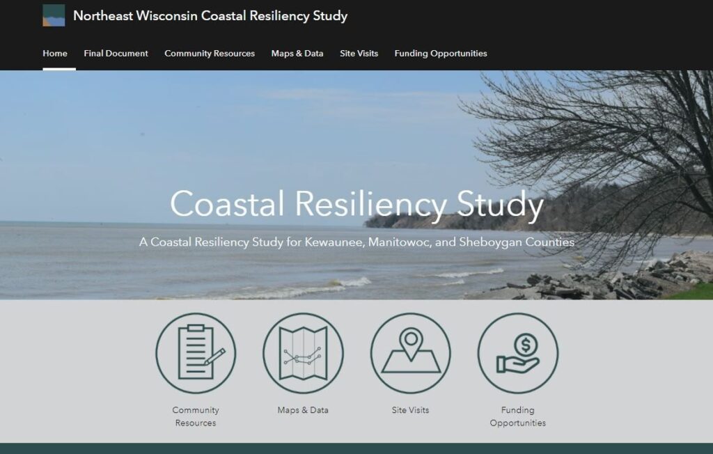 NE Wisconsin Coastal Resiliency Portal