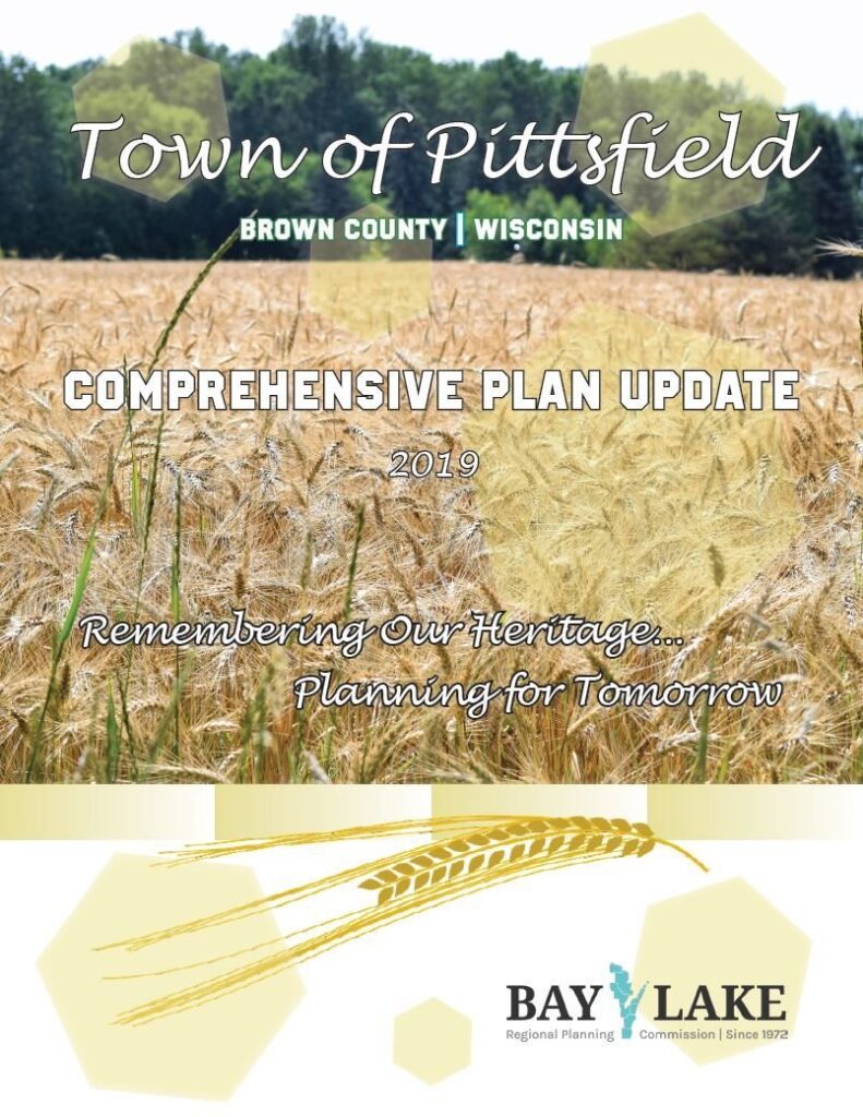 Town of Pittsfield,
Brown County
November, 2019