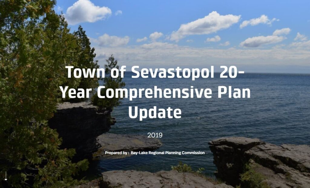 Town of Sevastopol Comprehensive Plan