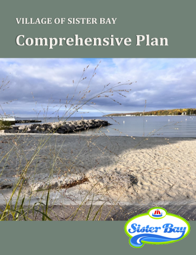 Cover for the Sister Bay Comprehensive Plan Update